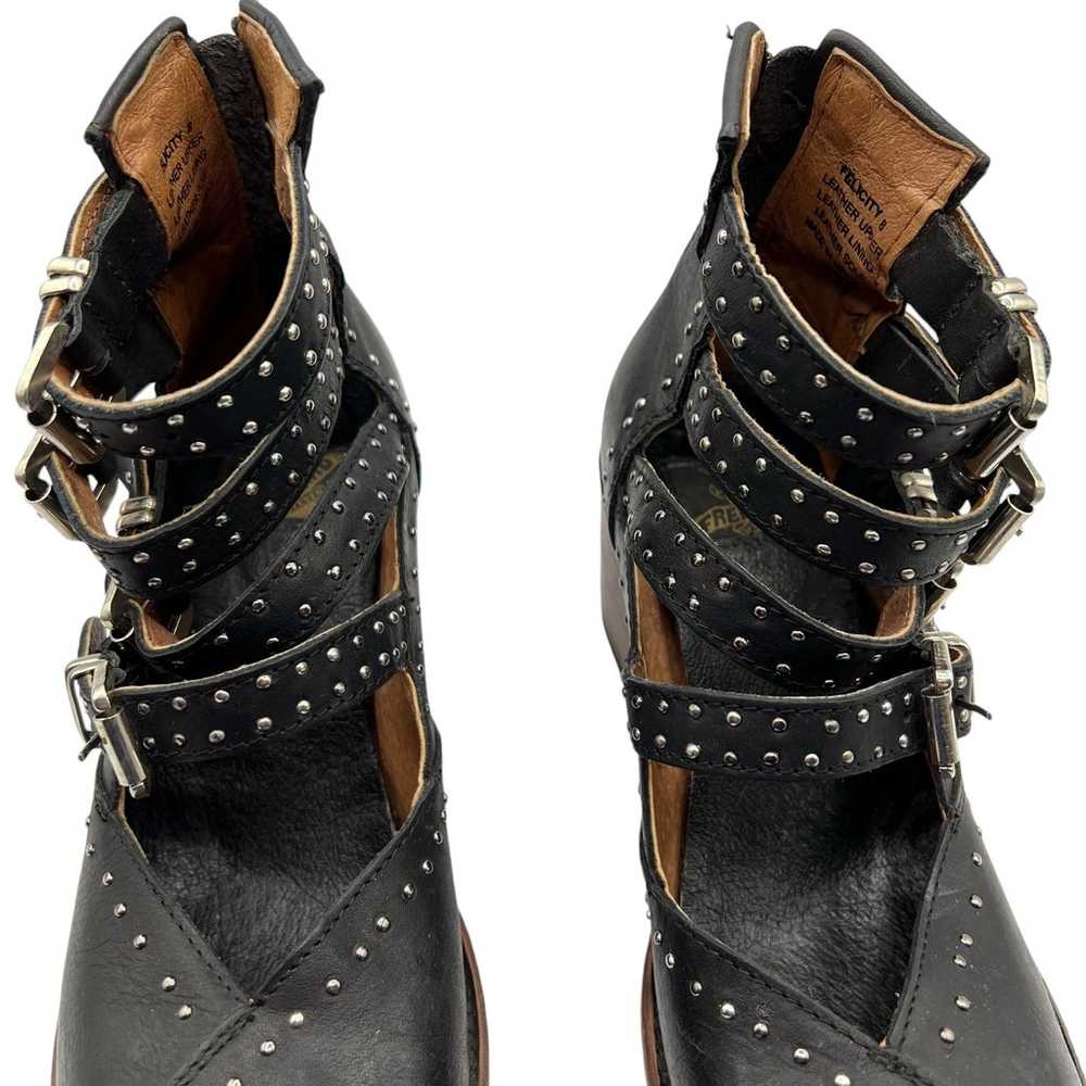 Freebird by Steven Felicity Black Studded Leather… - image 2