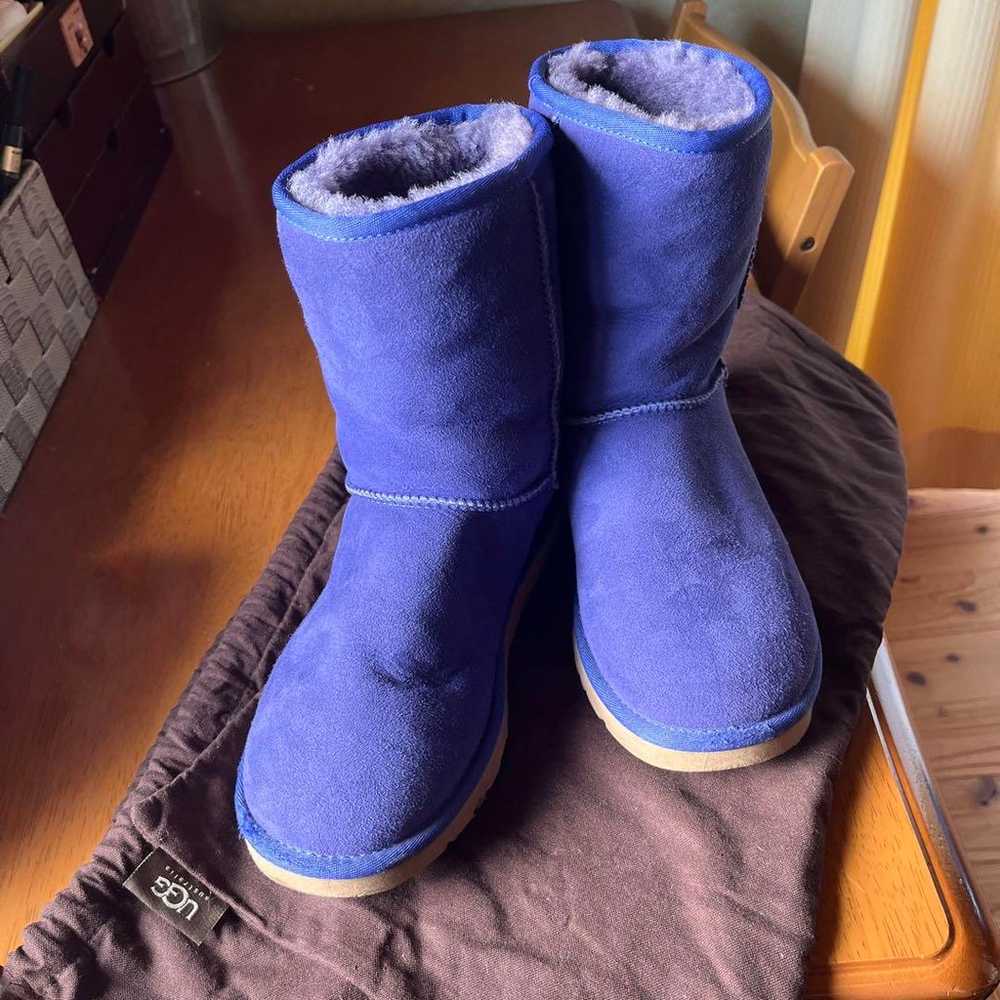 UGG Australia Royal Blue! Sheepskin boots, almost… - image 6