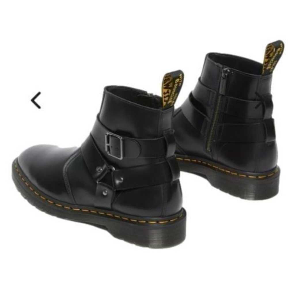 DOC MARTENS Jaimes Black Leather Harness Chelsea … - image 12