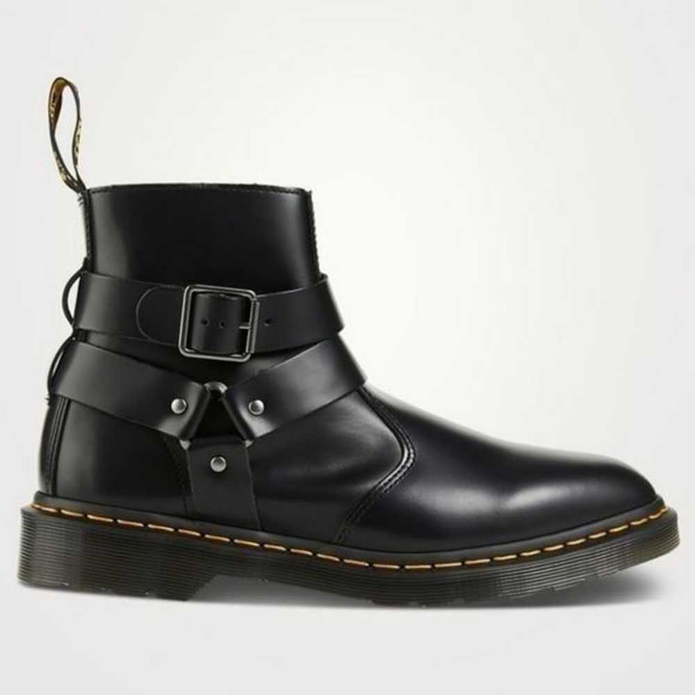 DOC MARTENS Jaimes Black Leather Harness Chelsea … - image 4