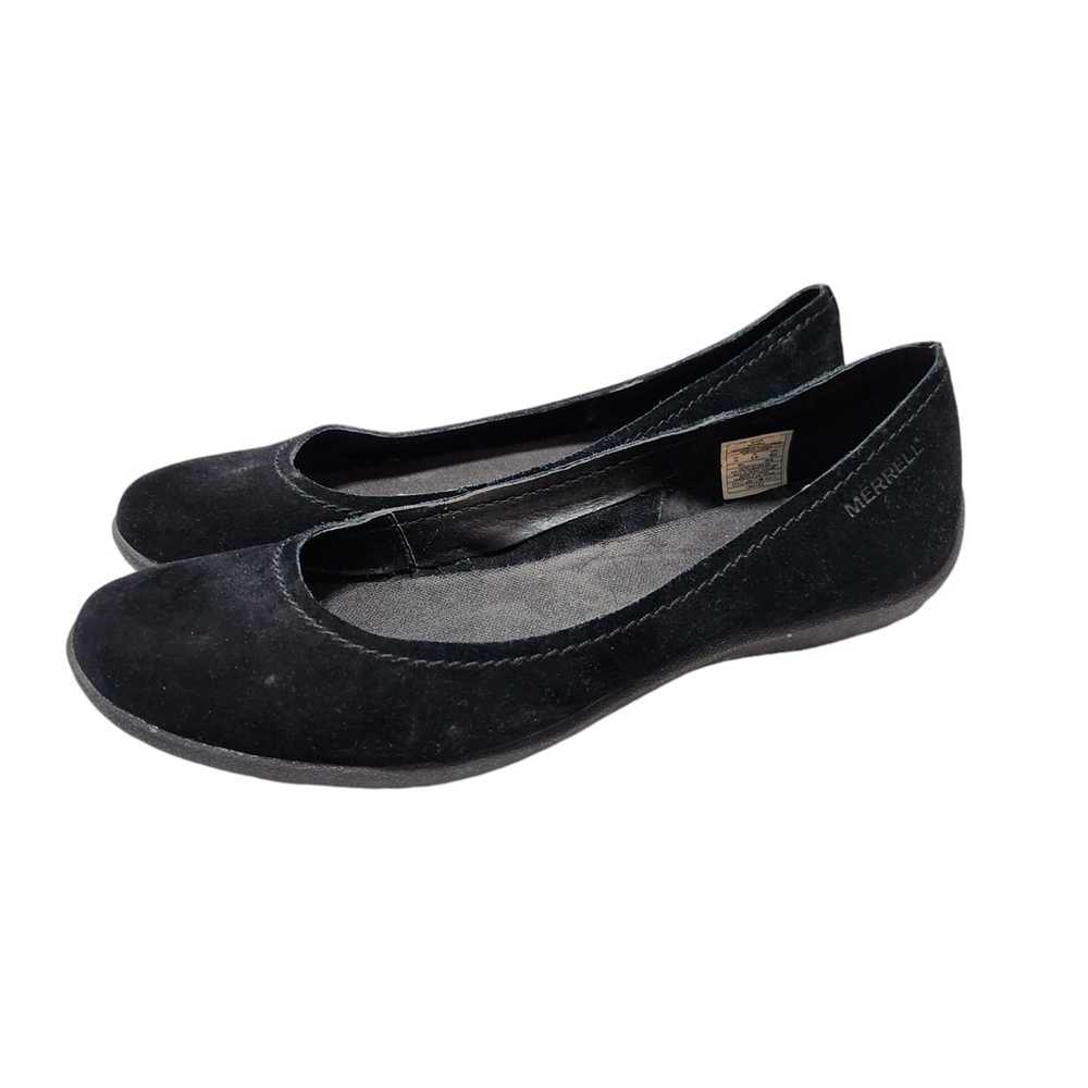 Merrell Size 11 Flats Avesso Black Suede Ballet S… - image 2