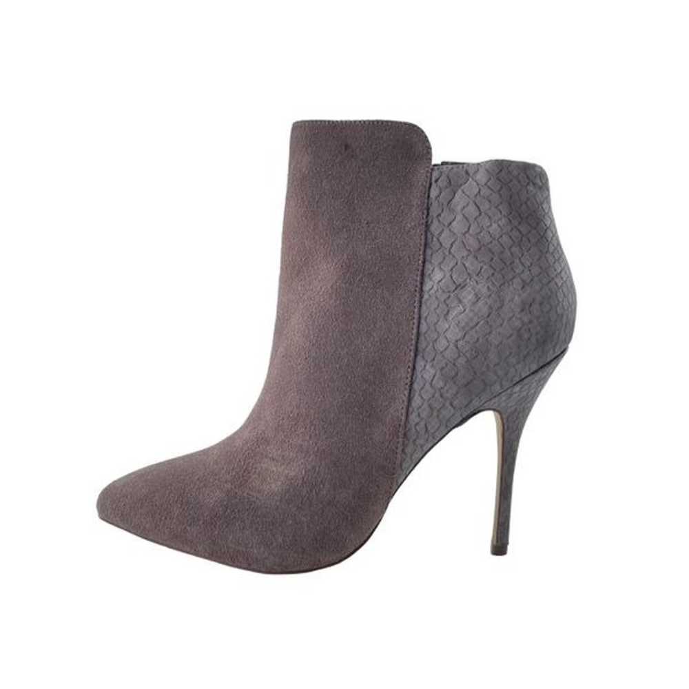 Steve Madden Dace Taupe Suede Ankle Booties Size … - image 1