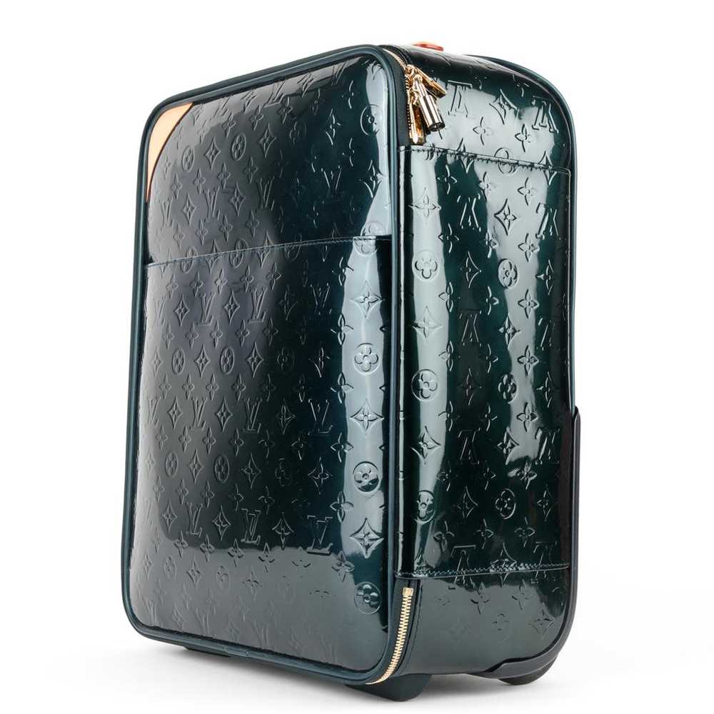 Louis Vuitton Pegase patent leather travel bag - image 2