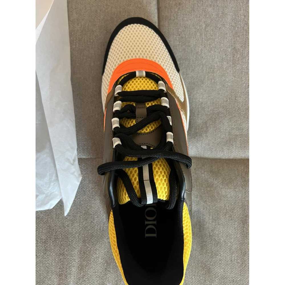 Dior Homme B22 leather low trainers - image 4