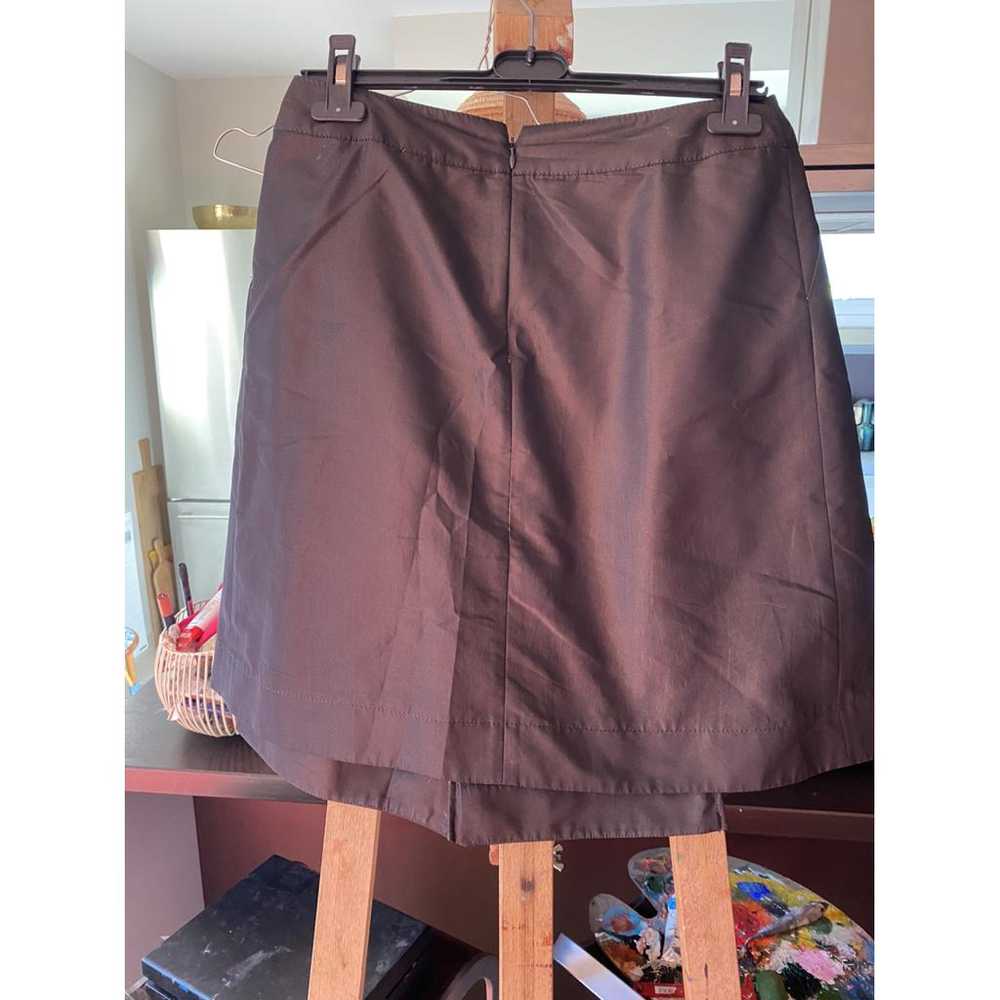 Celine Silk mid-length skirt - image 6