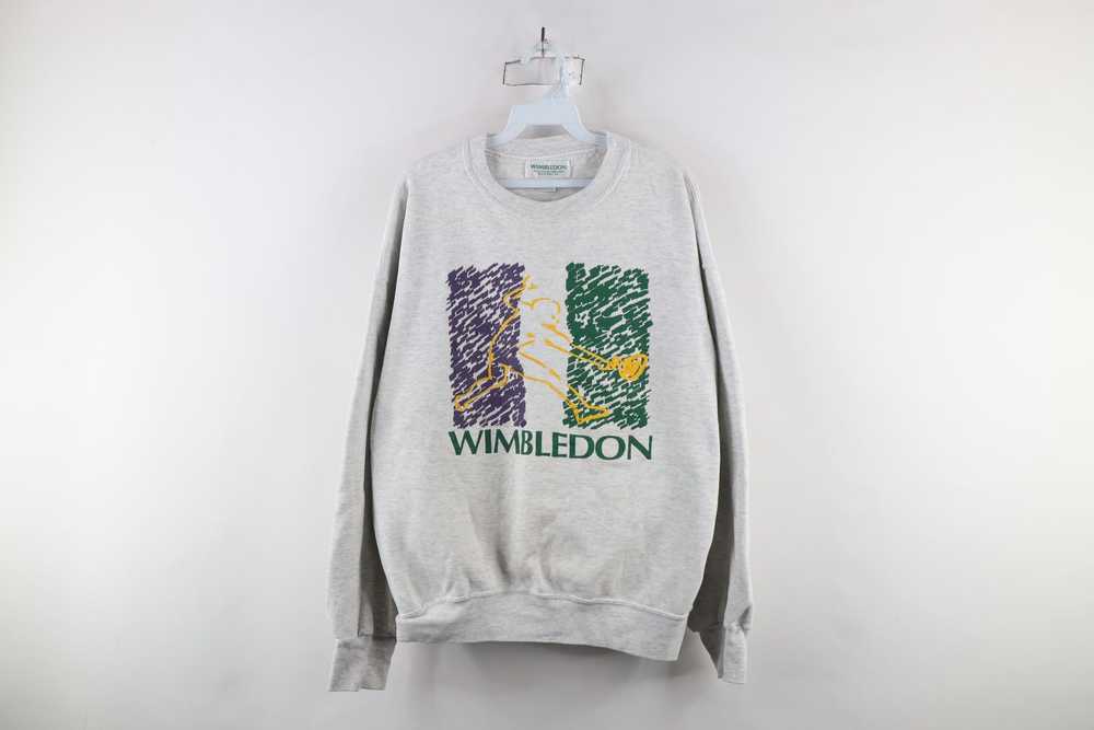 Vintage Vintage 90s Spell Out Wimbledon Tennis Cr… - image 1