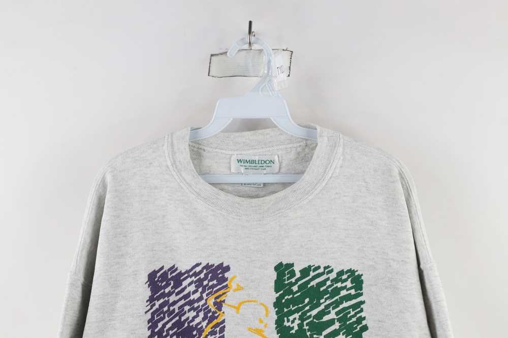 Vintage Vintage 90s Spell Out Wimbledon Tennis Cr… - image 2