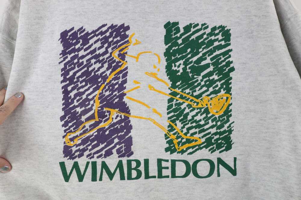 Vintage Vintage 90s Spell Out Wimbledon Tennis Cr… - image 4