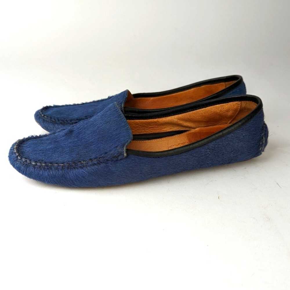 Patricia Green A Mano Calf Hair Driving Loafer - image 1