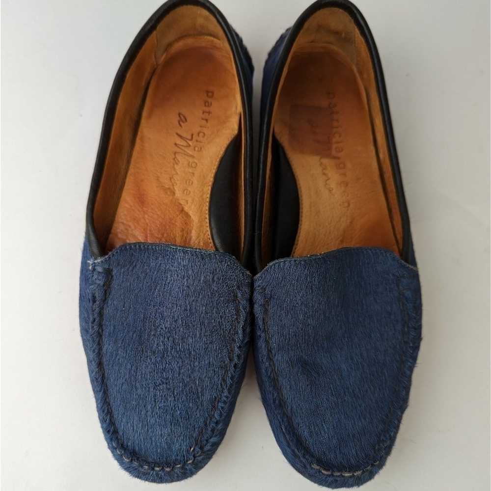 Patricia Green A Mano Calf Hair Driving Loafer - image 5