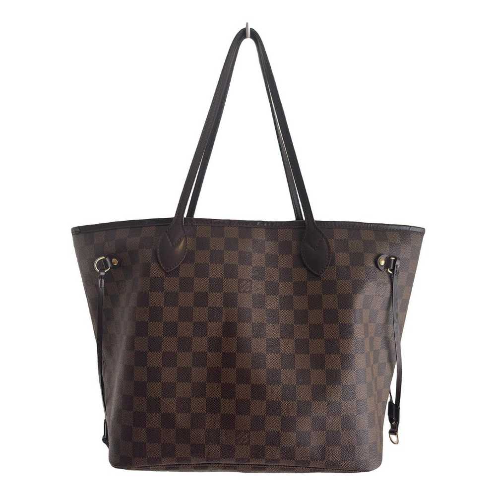 Louis Vuitton Neverfull leather tote - image 1