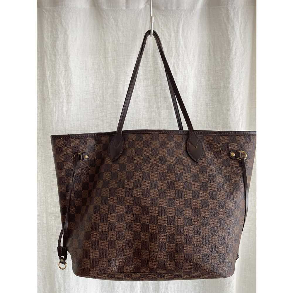 Louis Vuitton Neverfull leather tote - image 2