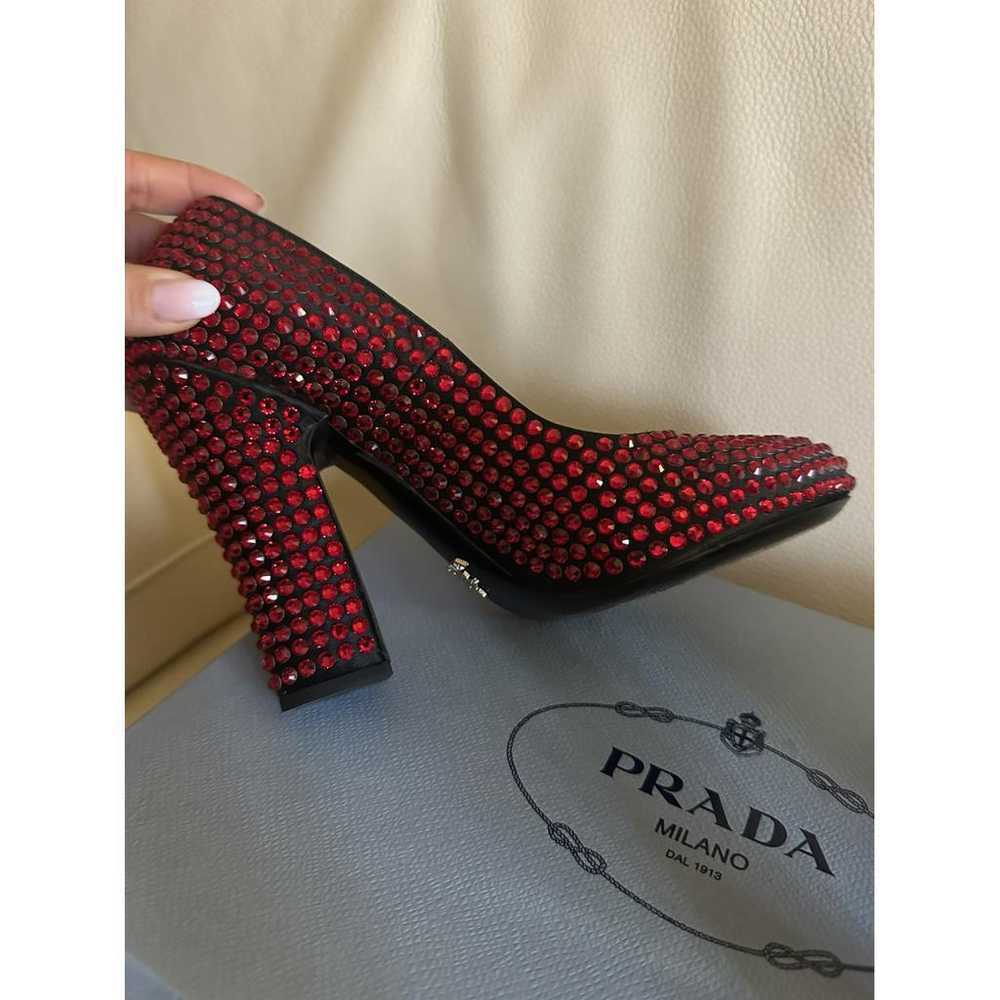 Prada Glitter heels - image 8