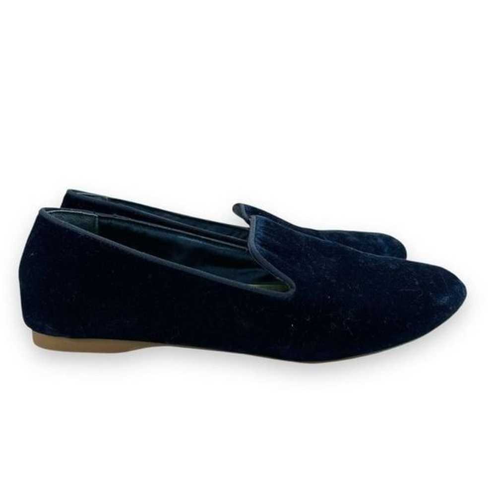 Birdies Starling Velour Velvet Slipper Loafer Nav… - image 2