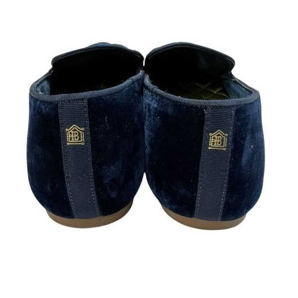 Birdies Starling Velour Velvet Slipper Loafer Nav… - image 4