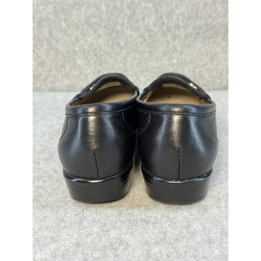 SAS Metro Loafers Black Leather Women's 7 Worn On… - image 4