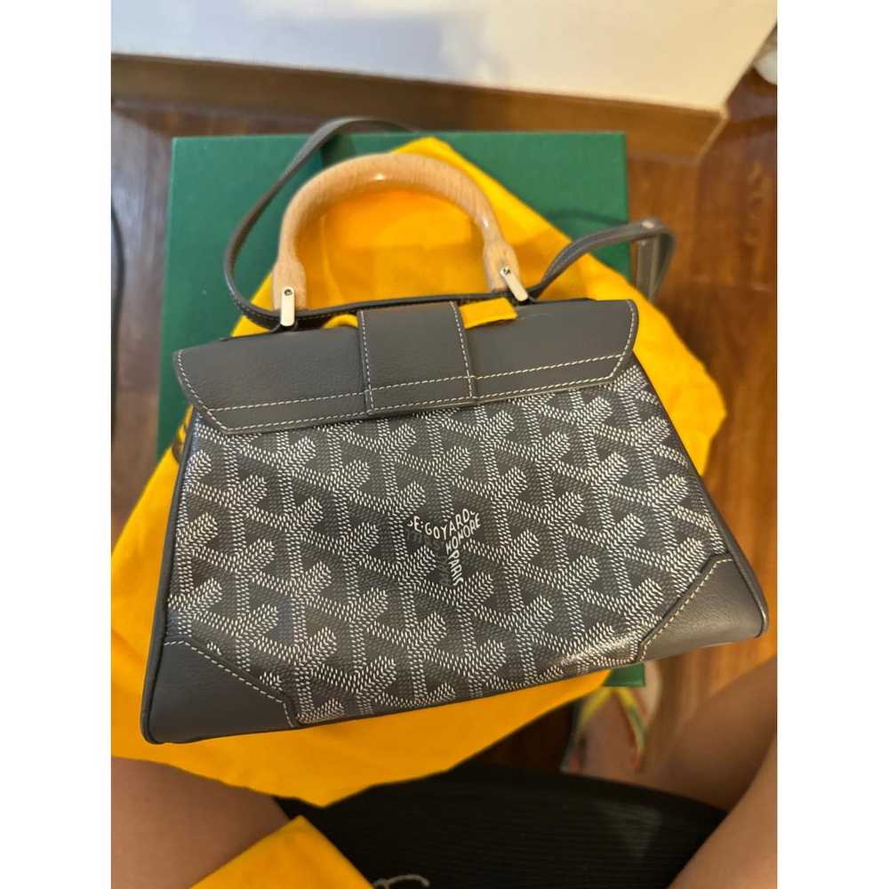 Goyard Saïgon leather handbag - image 4