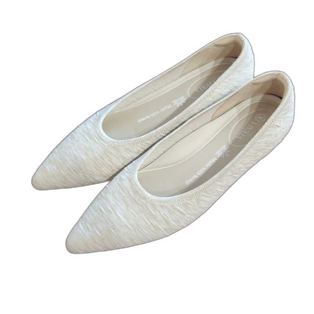 NWOT VIVAIA Pointed-Toe Ballet Flats (Aria 5° Hem… - image 2