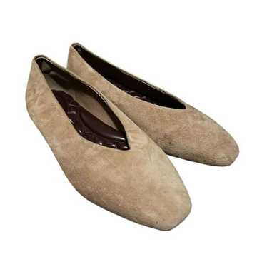 Birdies Crane Tan suede ballet flat Size 7.5 Class