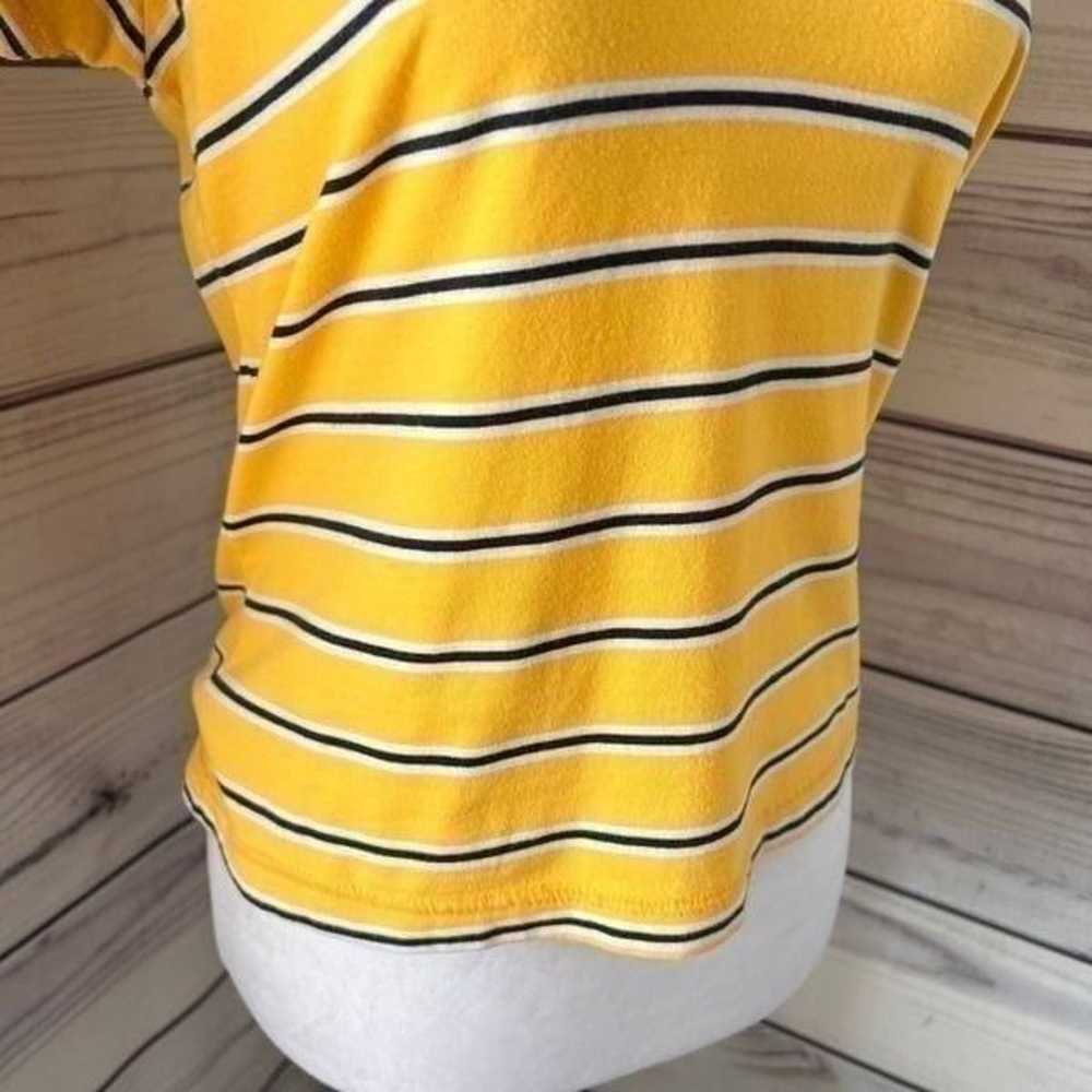 Vintage Tommy Hilfiger Tommy Jeans Yellow Striped… - image 4