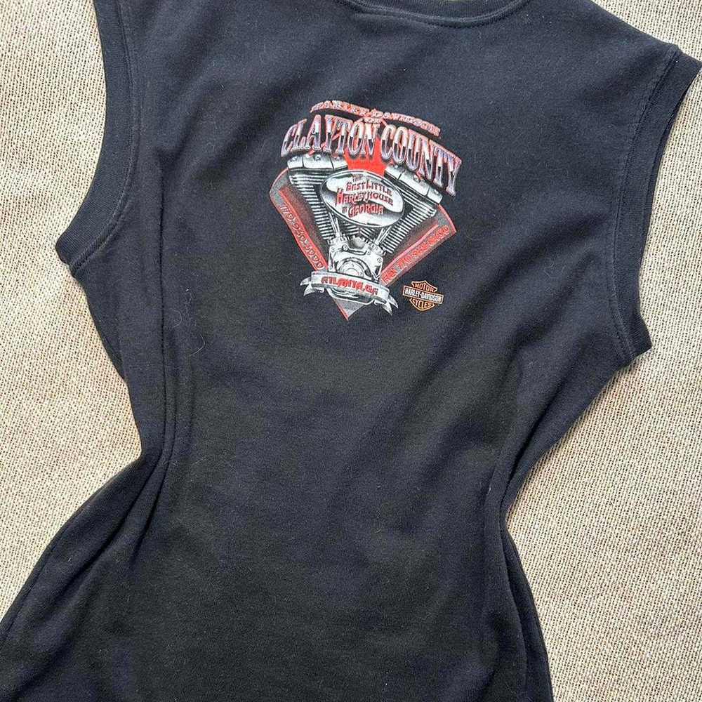 Harley Davidson 100 Cotton Tank - image 2