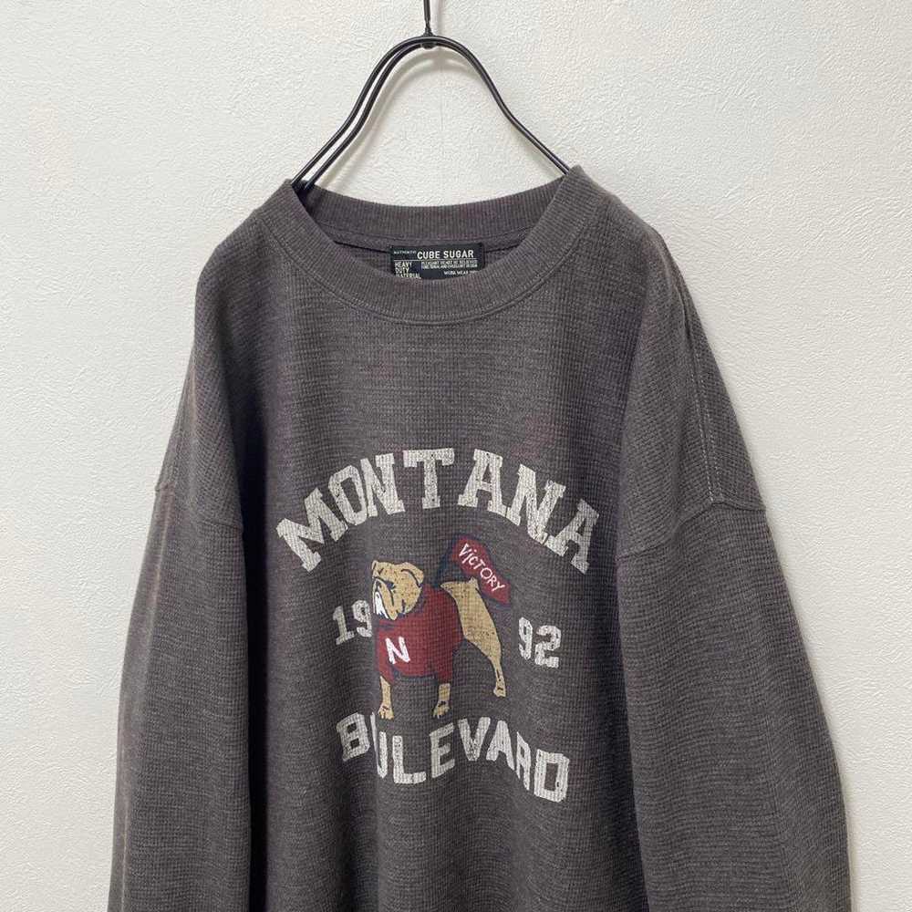 24-year-old AW CUBE SUGAR CVC Dog Print Pullover. - image 2