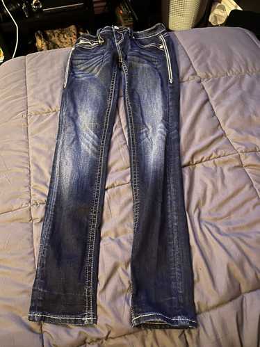 Vintage Rock Revival skinny jeans