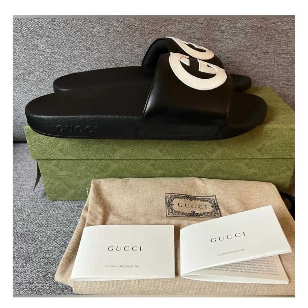 Gucci Leather sandals - image 7