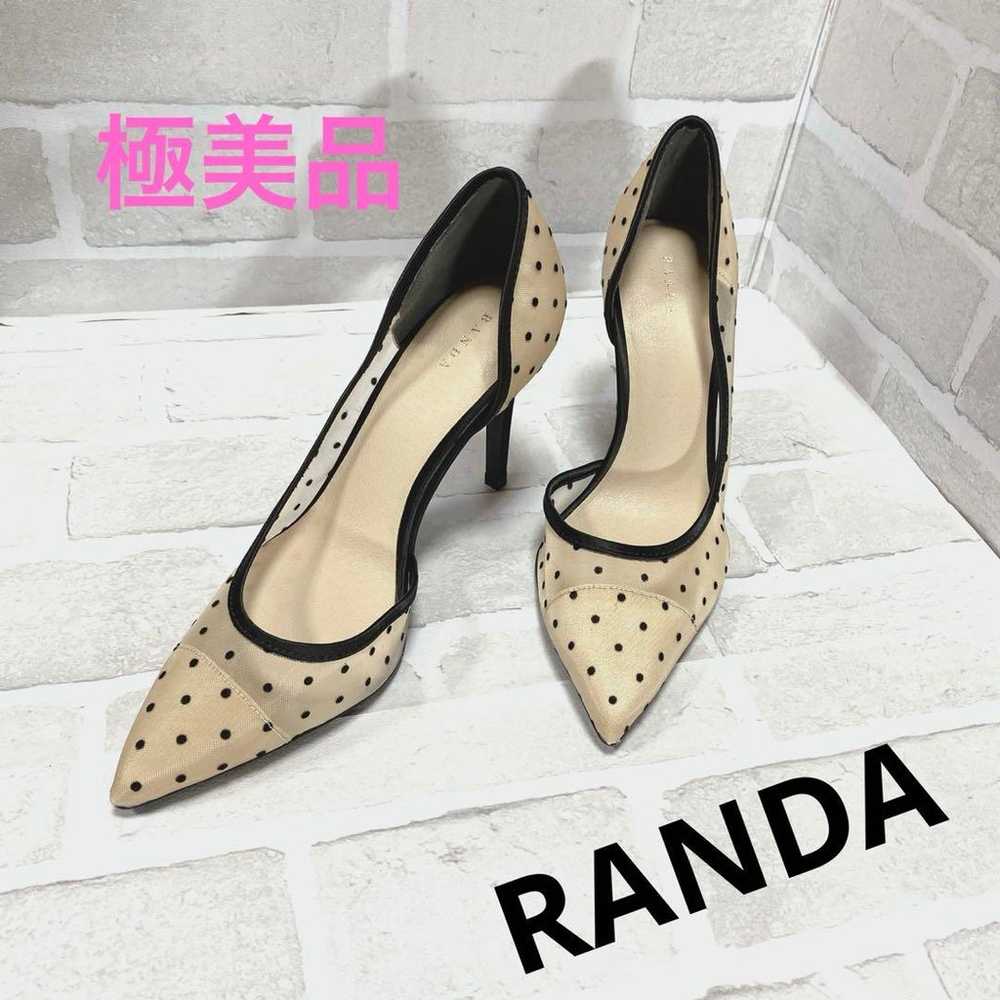 Brand new item: RANDA Polka Dot Lace Pointed Toe … - image 1