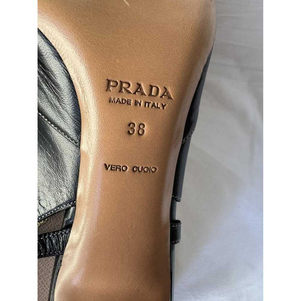 Prada Leather heels - image 5