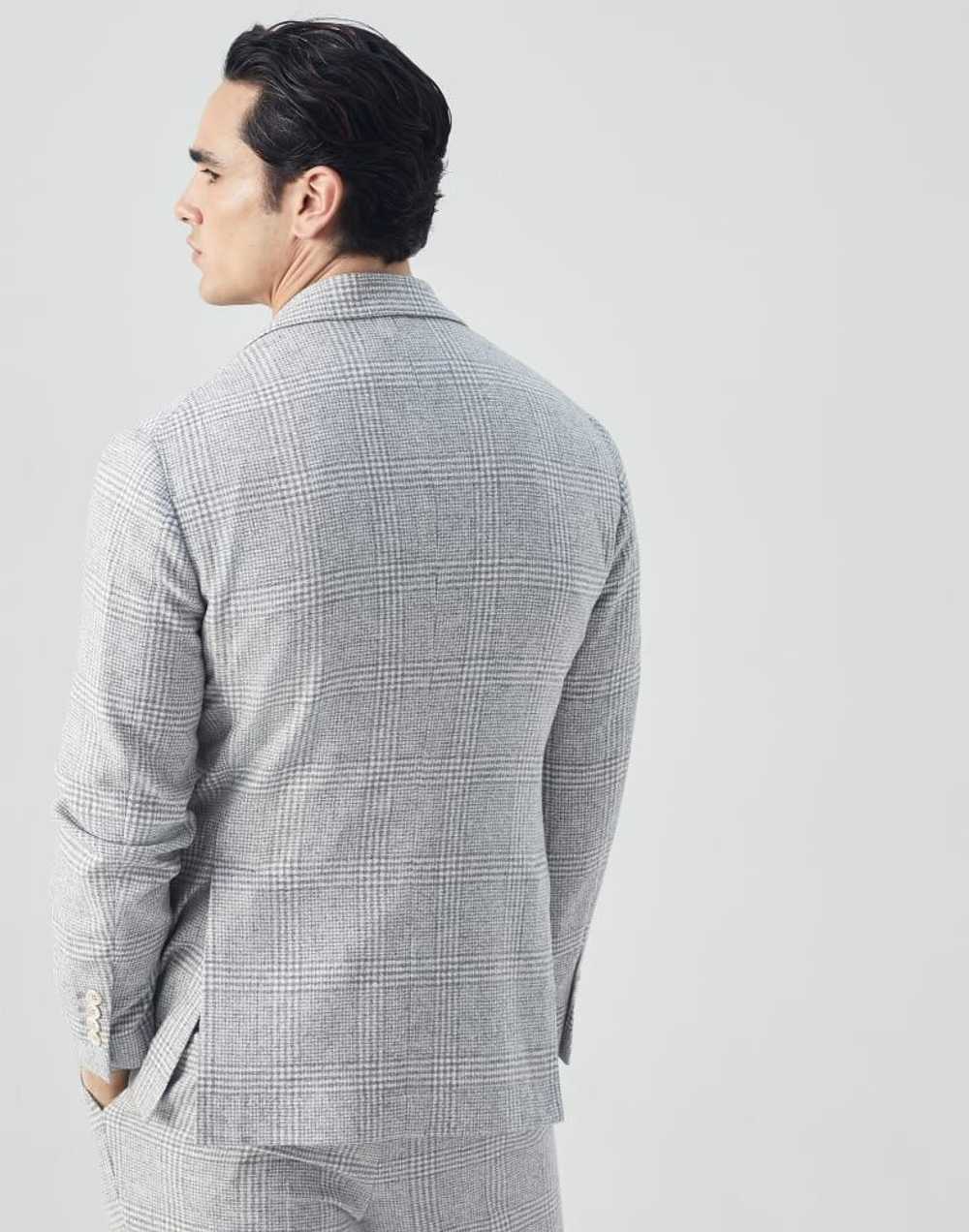 Brunello Cucinelli Woven Jacket in Grey - image 4