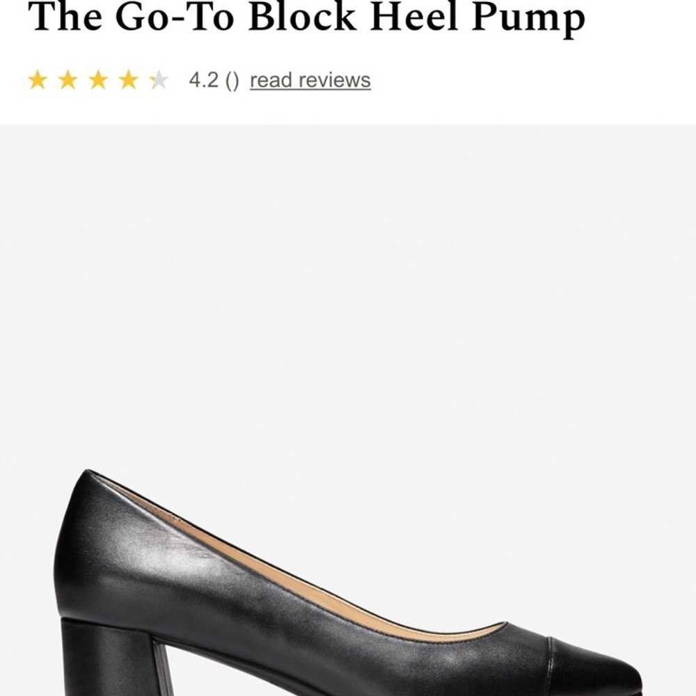 Cole Haan Block Heel Pump - image 1