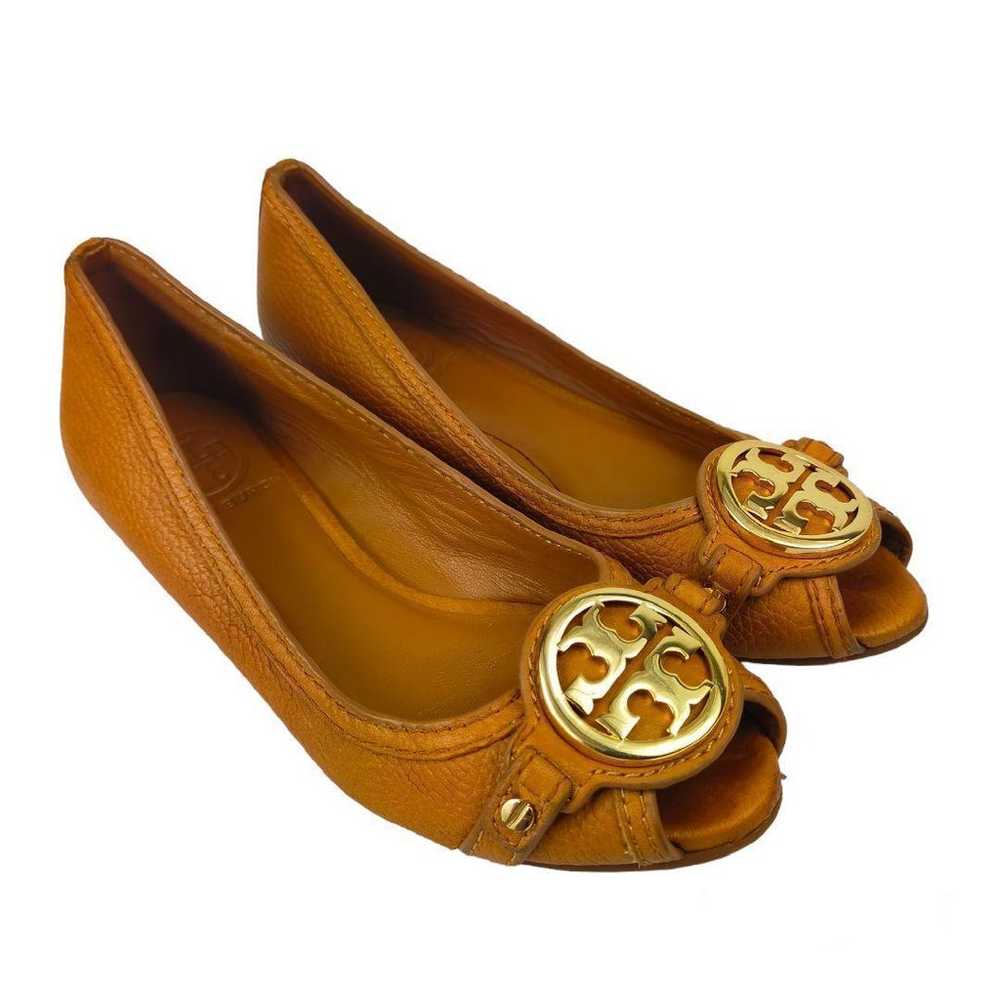 【TORY BURCH】Pumps Logo Plate Light Brown - image 2