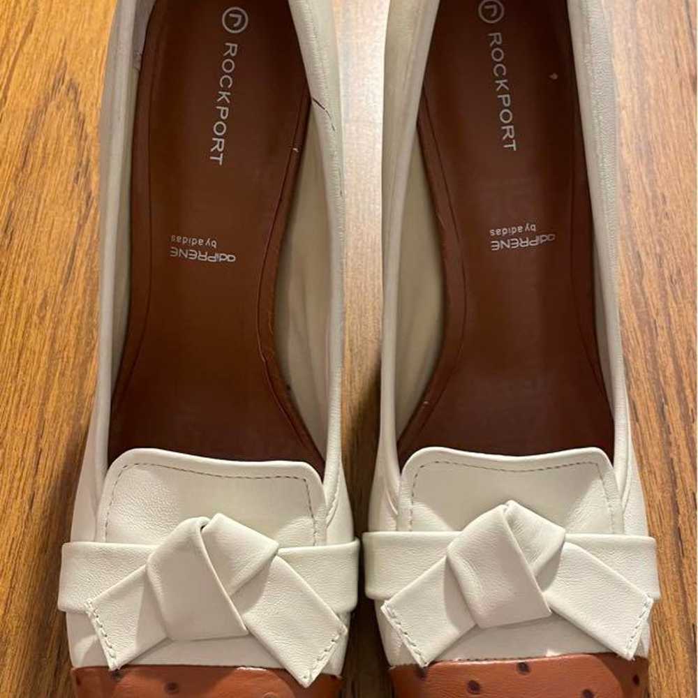 Rockport Ribbon Pumps White/Orange - image 1