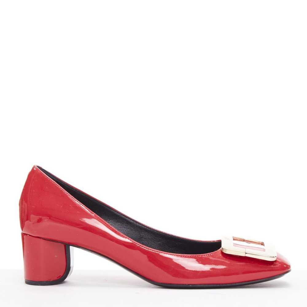 Roger Vivier ROGER VIVIER Trompette raspberry red… - image 2