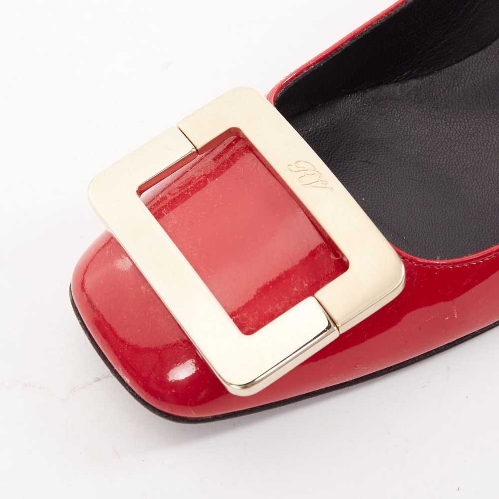 Roger Vivier ROGER VIVIER Trompette raspberry red… - image 7