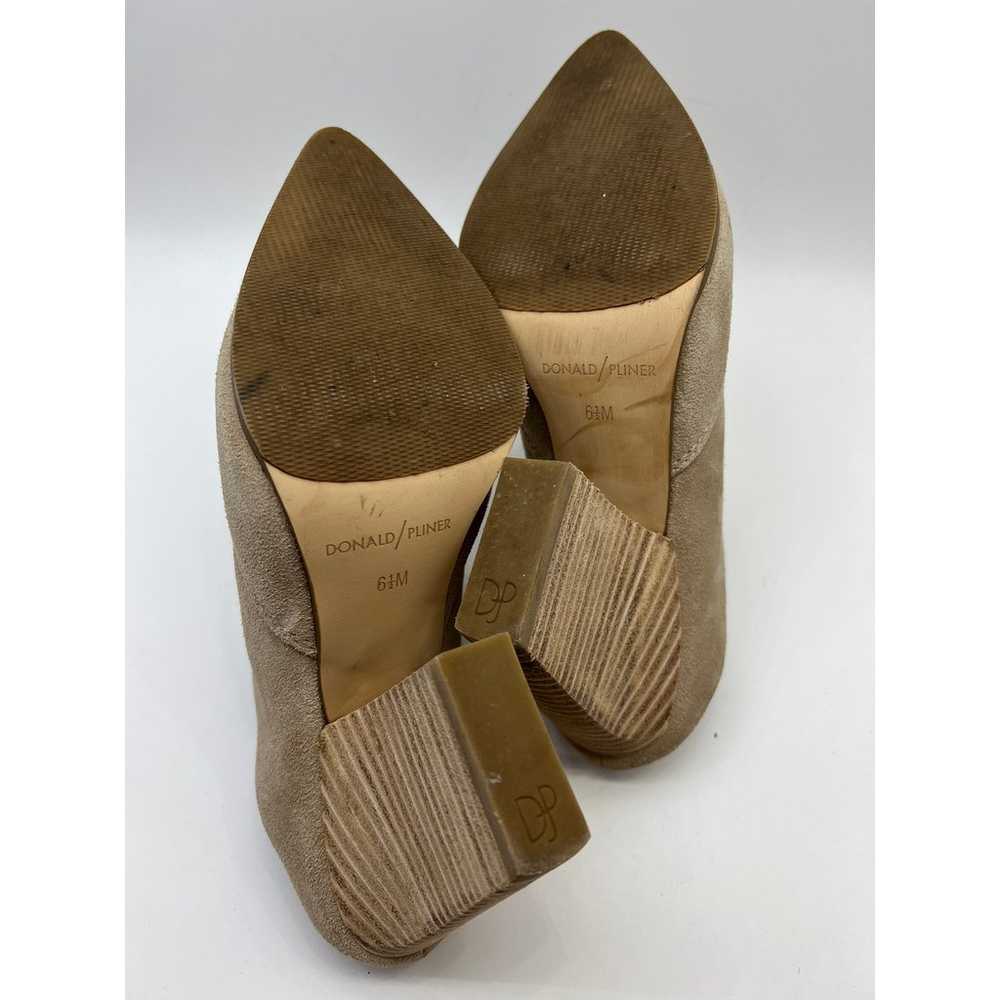 Donald J. Pliner Valda Taupe Block Heel Mules Wom… - image 12