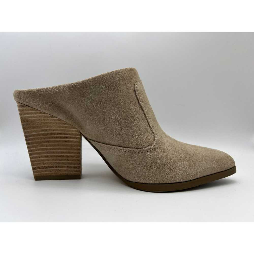 Donald J. Pliner Valda Taupe Block Heel Mules Wom… - image 7