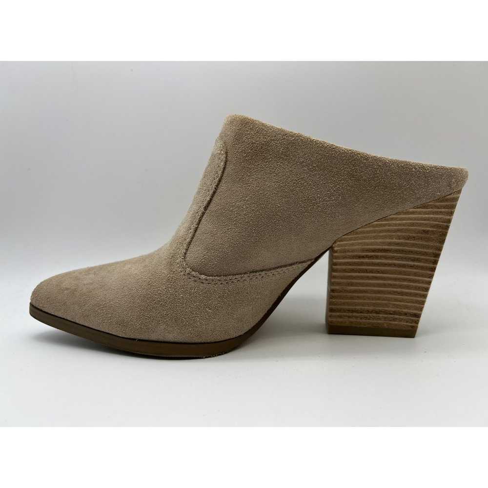 Donald J. Pliner Valda Taupe Block Heel Mules Wom… - image 9