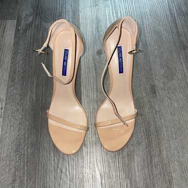 Sandals size 10.5 Stuart Weitzman Nudistsong Pate… - image 1