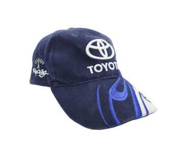 Racing × Vintage 90S Toyota Logo Y2K Flames Cap - image 1