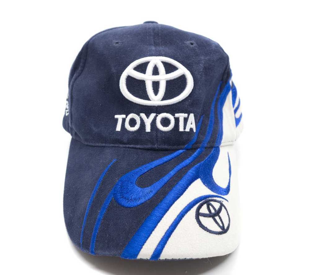 Racing × Vintage 90S Toyota Logo Y2K Flames Cap - image 2