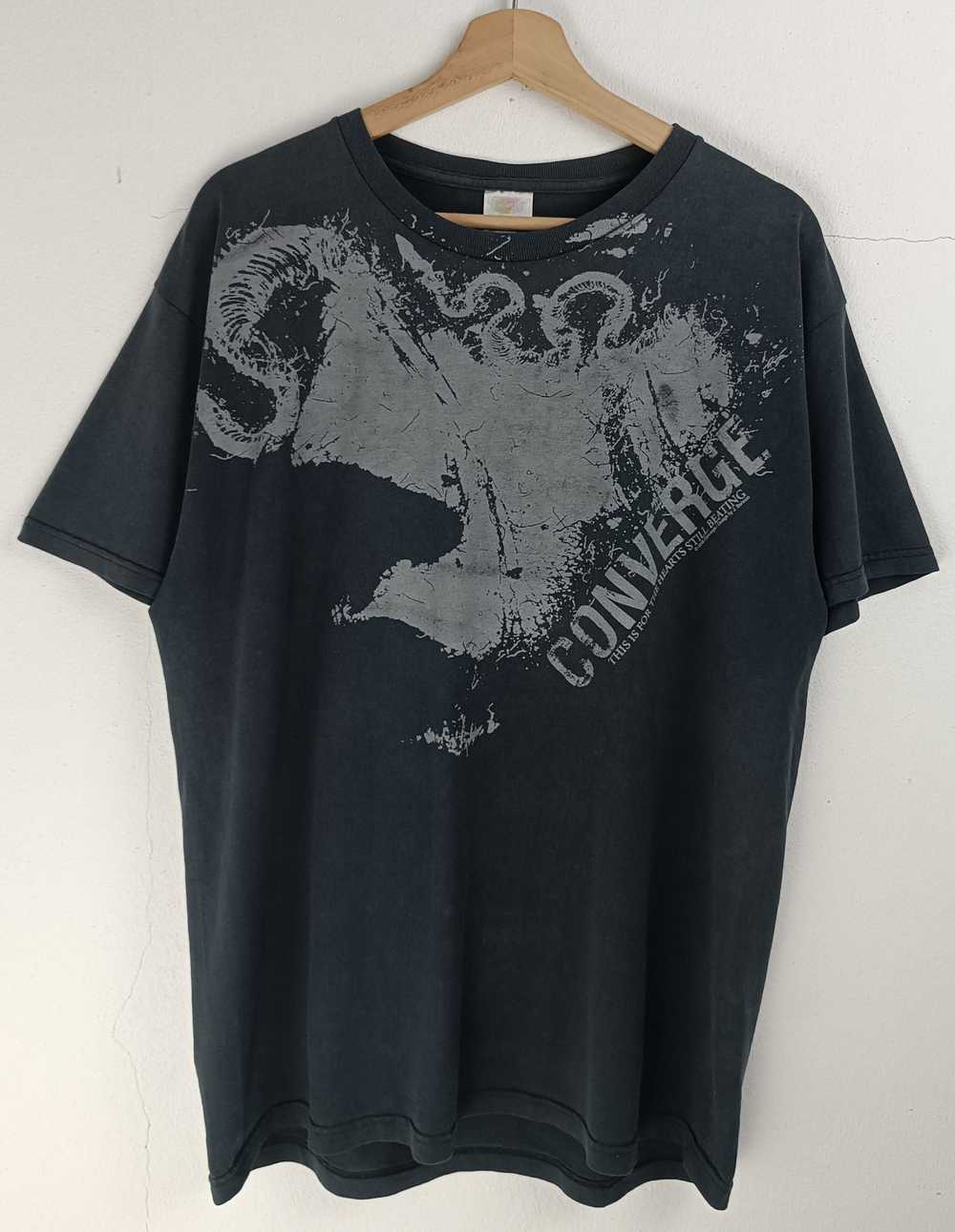 Band Tees × Vintage VINTAGE 2005 CONVERGE FADED V… - image 4