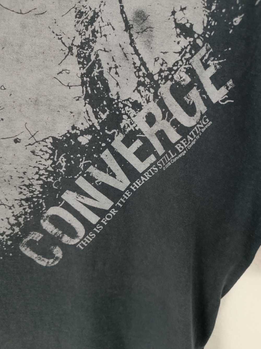 Band Tees × Vintage VINTAGE 2005 CONVERGE FADED V… - image 6