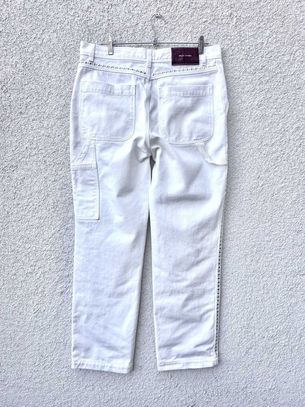 Wales Bonner Kwame Studded Carpenter Denim Jeans … - image 3