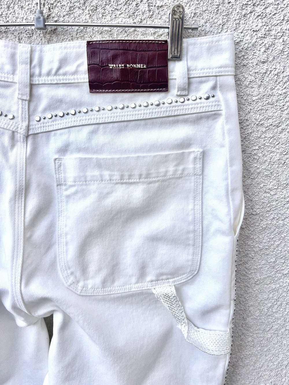 Wales Bonner Kwame Studded Carpenter Denim Jeans … - image 8