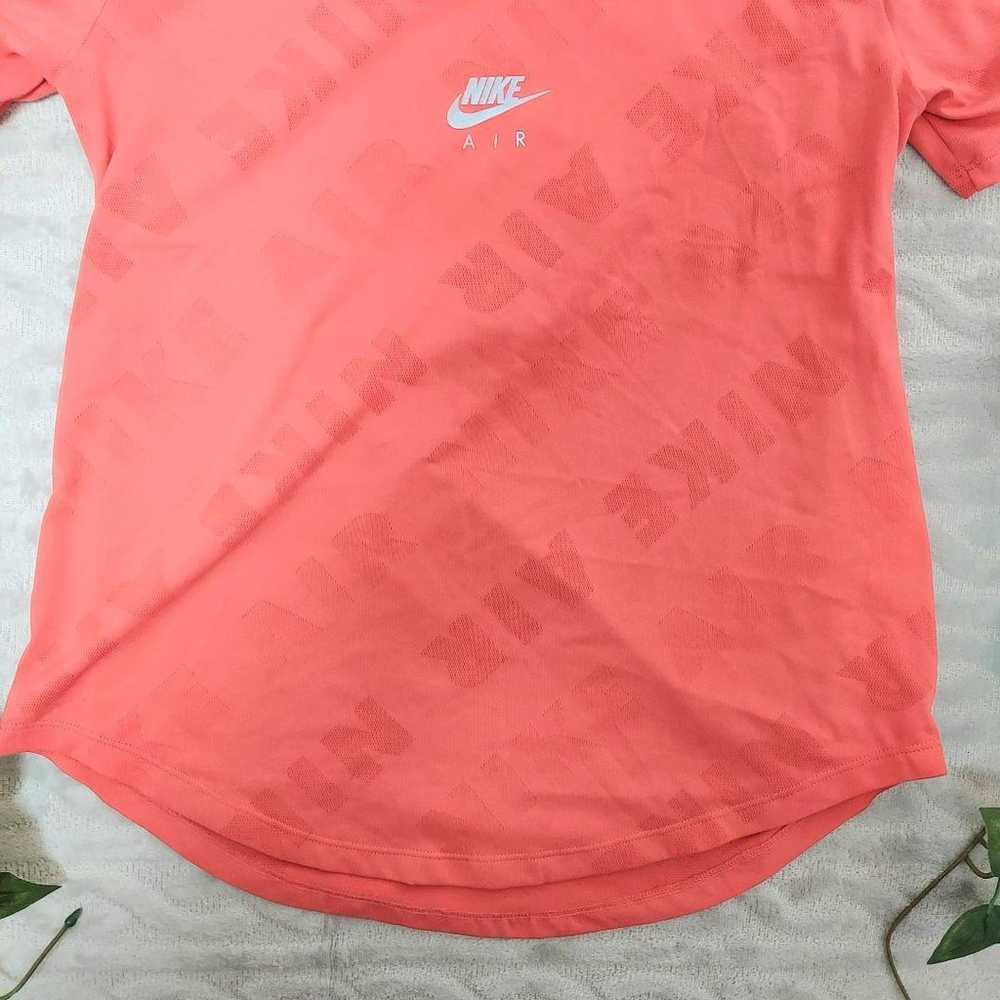 NIKE AIR T-shirt Running Shirt Women's Orange Vin… - image 3