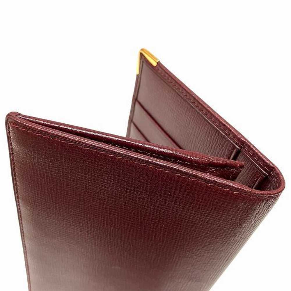 Cartier Cartier Cartier Must Line Leather Bifold … - image 3