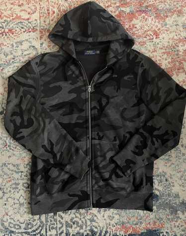 Polo Ralph Lauren Polo Grey Camouflage Full Zip Ho