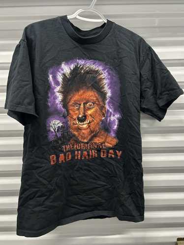 Made In Usa × Vintage Vintage bad hair day tee L